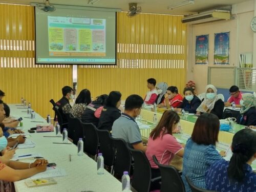ประชุมหัวหน้าหน่วยงานและหัวหน้ากลุ่ม/ฝ่าย สังกัดกระทรวง พม. (One Home) จังหวัดสงขลา