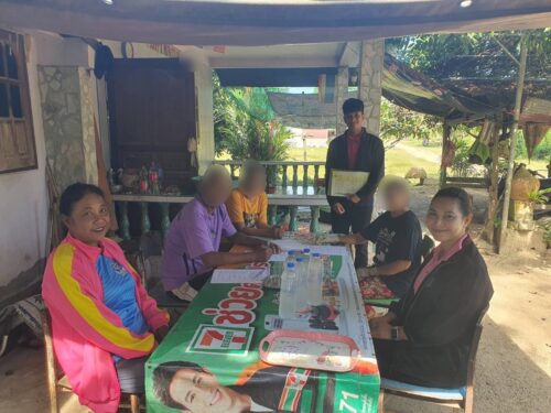 ลงพื้นที่สำรวจความพึงพอใจผู้ถือบัตรสวัสดิการแห่งรัฐประจำปีงบประมาณ 2566