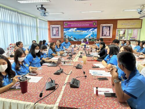ประชุมชี้แจงแนวทางการดำเนินงานขับเคลื่อนศูนย์เร่งรัดจัดการสวัสดิภาพประชาชน (ศรส.) จังหวัดสงขลา