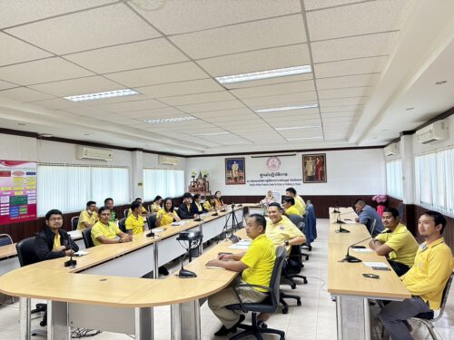ประชุมเจ้าหน้าที่ประจำเดือนมีนาคม 2567 ครั้งที่ 3/2567