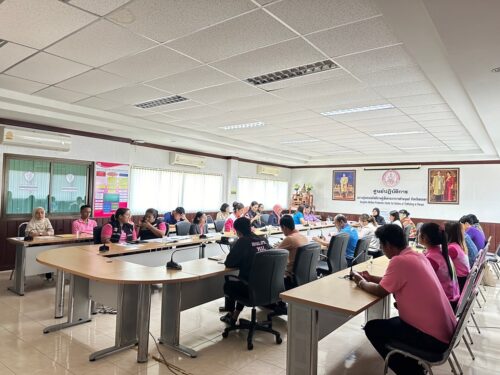 ประชุมหัวหน้าหน่วยงาน หัวหน้ากลุ่ม หัวหน้าฝ่าย สังกัดกระทรวง พม. (One Home) จังหวัดสงขลา ครั้งที่ 3/2567