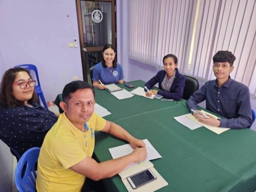 ประชุมเจ้าหน้าที่กลุ่มส่งเสริมและพัฒนา ติดตามผลการดำเนินงาน ประจำเดือนเมษายน 2567