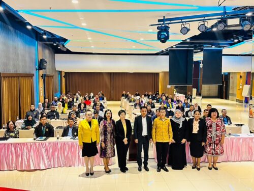 ประชุมโครงการพัฒนาศักยภาพทีมสหวิชาชีพผู้ปฏิบัติงานด้านการป้องกันและปราบปรามการค้ามนุษย์ในการขับเคลื่อนการดำเนินงานตามกลไกการส่งต่อระดับชาติ NRM